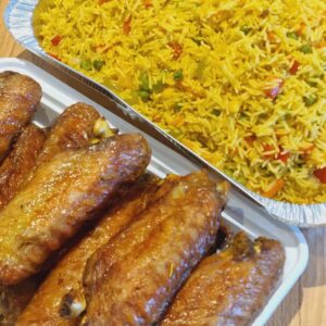 Fried Rice with chicken (5ps chicken)